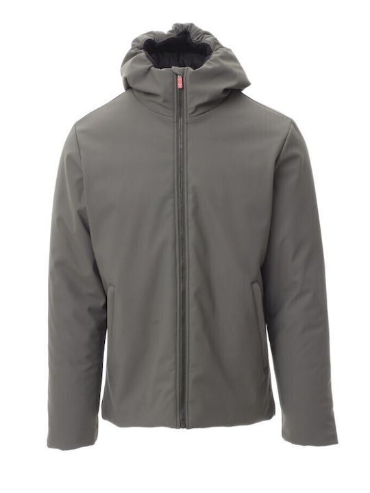 Payper Oregon Arbeitsjacke Softshell mit Kapuze Gray