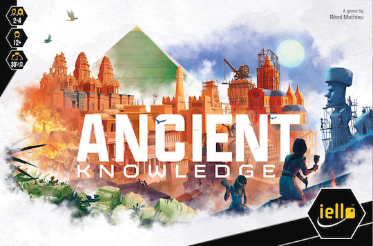 Brettspiel Ancient Knowledge für 2-4 Spieler 12+ Jahre (EN) Iello