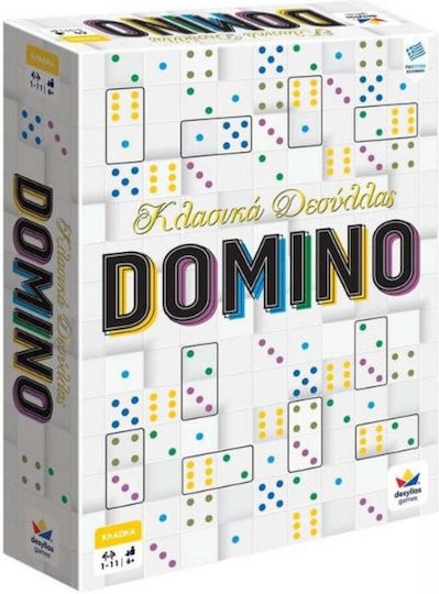 Brettspiel Domino für 1+ Spieler 6+ Jahre Desyllas