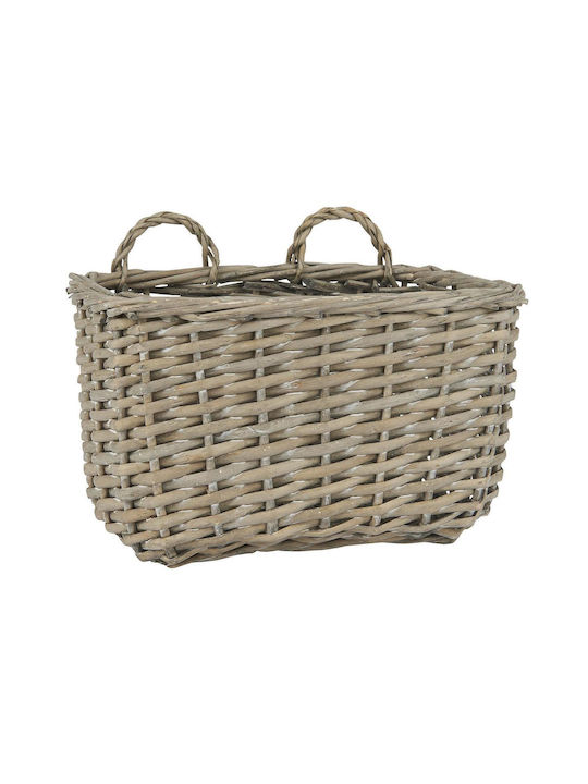 Wicker Decorative Basket 15x13x21cm Ib Laursen