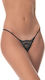 Milena by Paris Damen Sexy String mit Spitze Sc...
