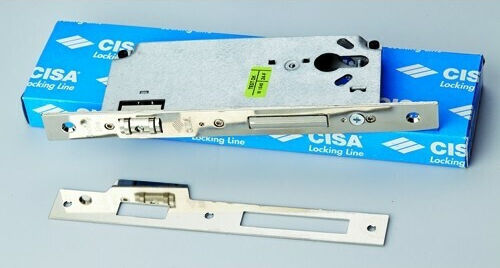Cisa Χωνευτή Κλειδαριά σε Χρυσό Χρώμα
