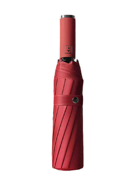 Automatic Umbrella Compact Red