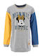 Children's Dress Sweatshirt Long Sleeve Gray