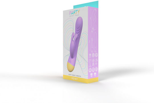 Party Color Toys Δονητής G-Spot 19cm Μωβ