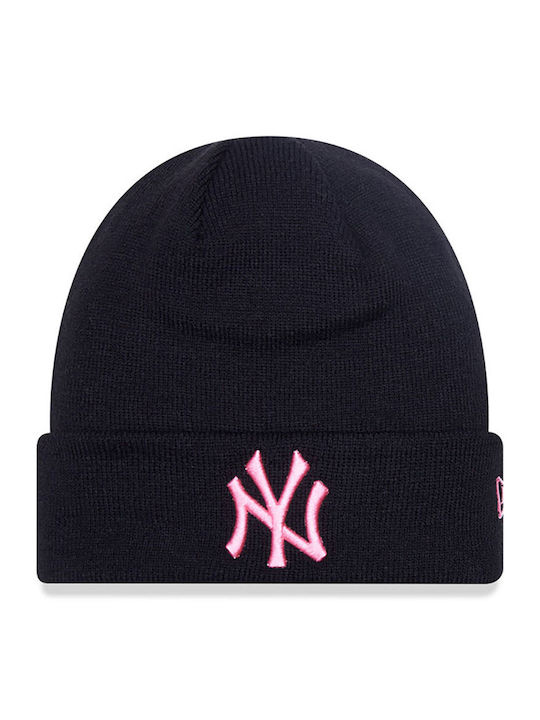 New Era Knitted Beanie Cap Black