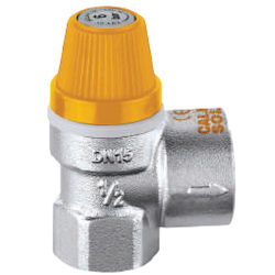 Caleffi Δίοδη Βαλβίδα Ασφαλείας ½" για Λέβητα Caleffi Δίοδη Βαλβίδα Ασφαλείας ½" για Λέβητα