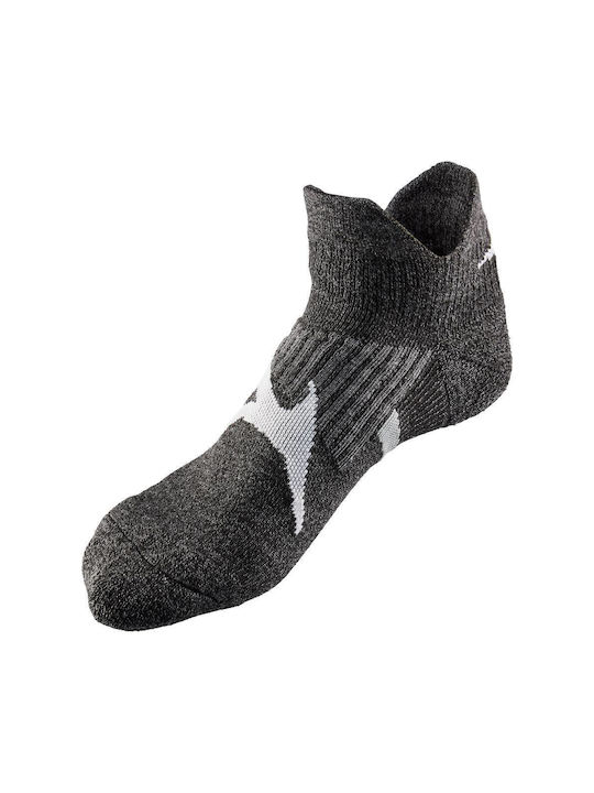 Mizuno Race Mid Running Sportsocken Schwarz 1 Paar