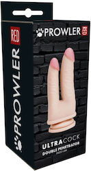 Prowler Double Dildo Flesh 15cm