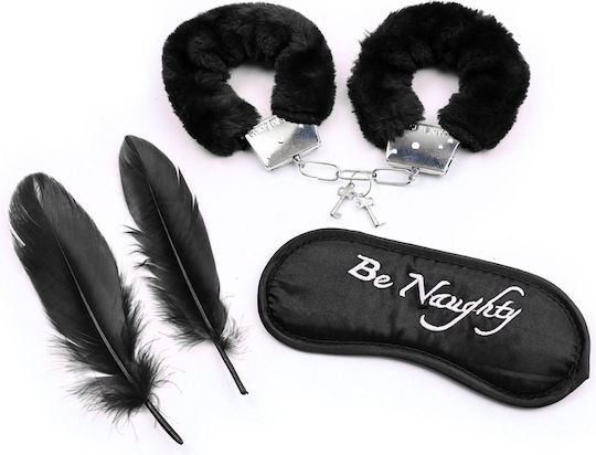 Fever BDSM Kit σε Μαύρο Χρώμα 4τμχ