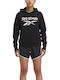 Identity Big Logo Women's Sweatshirt Hooded Black