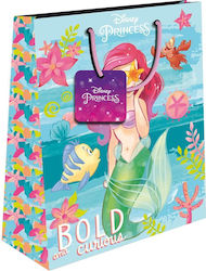 Διακάκης Χάρτινη Τσάντα για Δώρο με Θέμα "Disney Princess" 26x12x32εκ.