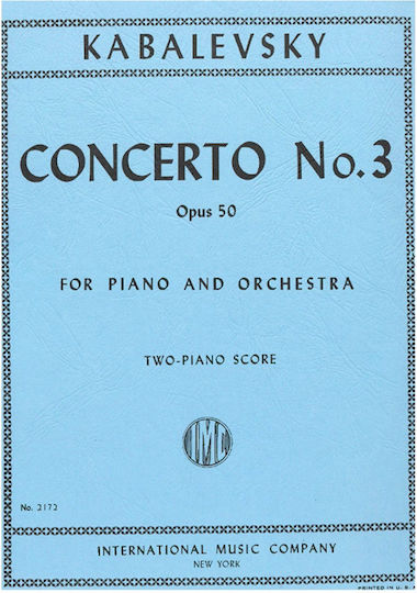 International Music Company Concerto No.3 за Пиано