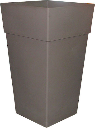 Bama Саксия Пластмаса Grey-Brown 40x40x70см.