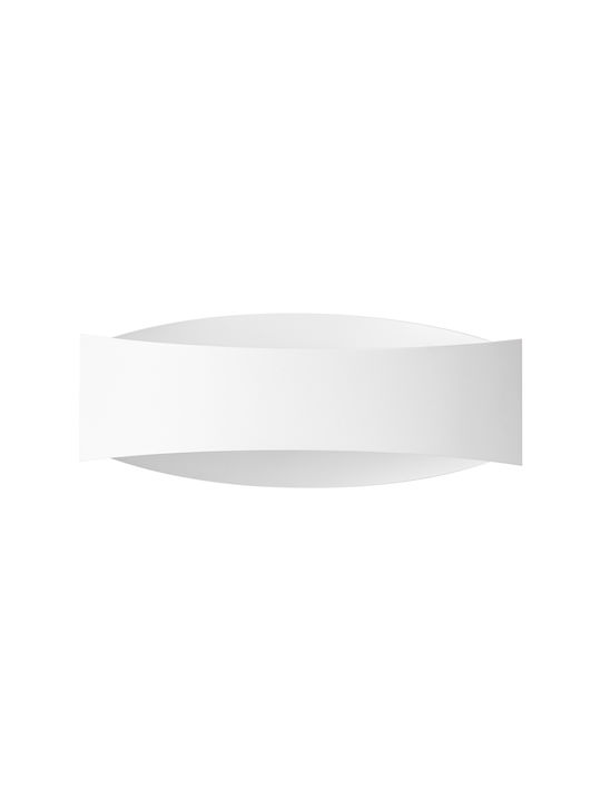 Sollux Modern Wandleuchte mit Fassung G9 Weiß