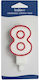 Decora Κεράκι Γενεθλίων Αριθμός "8" 0316508