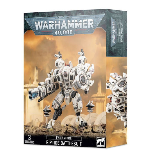 Games Workshop Warhammer 40.000 T'au Empire Figură Riptide Battlesuit