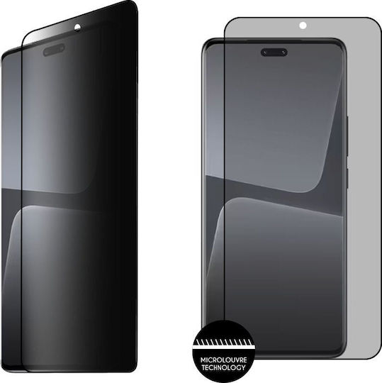 Idol 1991 0.3mm Privacy Tempered Glass Μαύρο (Xiaomi 13 Lite)