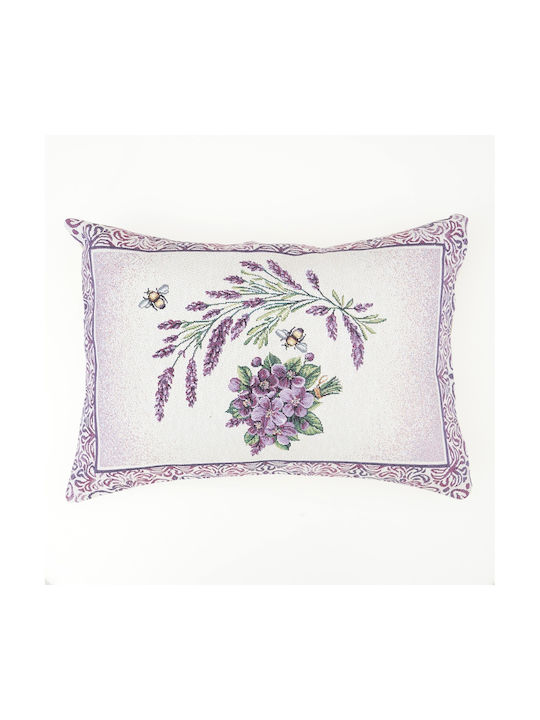 Kalogirou Home Kalogirou Home Decorative Pillow Case Lilac 35x50cm