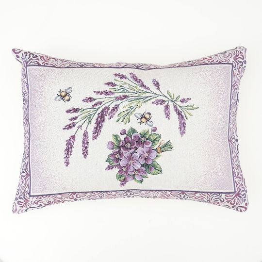 Kalogirou Home Μαξιλαροθήκη Λιλά 35x50εκ.