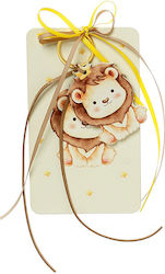 Christening Favor with Keychain