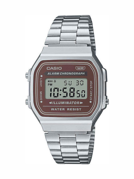 Casio Ψηφιακό Ανδρικό Ρολόι 36mm Χρονογράφος Μπ...