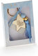 Christening Favor with Star Keychain