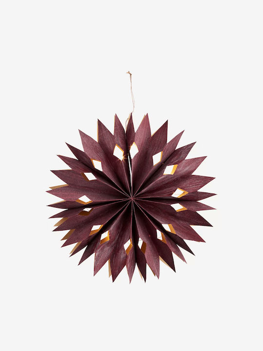 Madam Stoltz Plastic Illuminated Christmas Decorative Hanging Star 15pcs