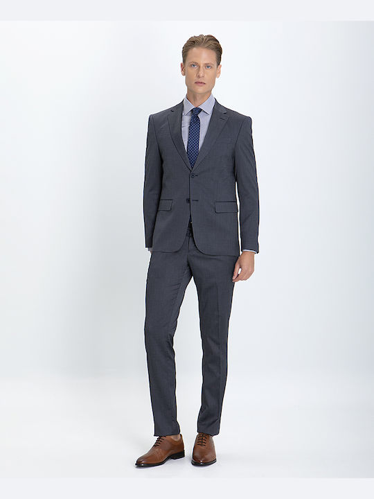 Donini Uomo Exclusive Men's Suit Slim Fit Gray