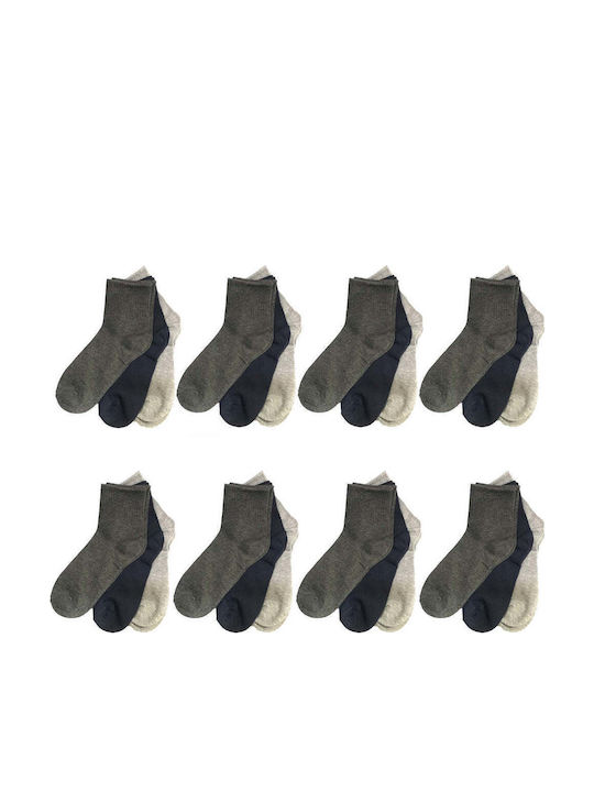 Ustyle Ανδρικές Κάλτσες Πολύχρωμες 24Pack