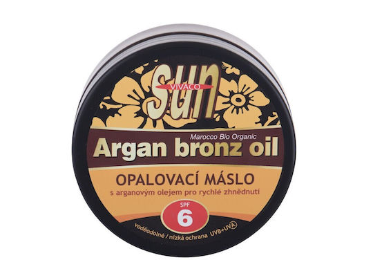 Vivaco Sun Argan Bronz Ulei Cremă Solară Pentru Corp SPF6 200ml
