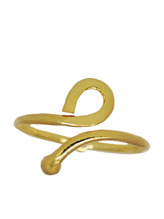 Theodora's Jewellery Damen Ring aus Silber Vergoldet