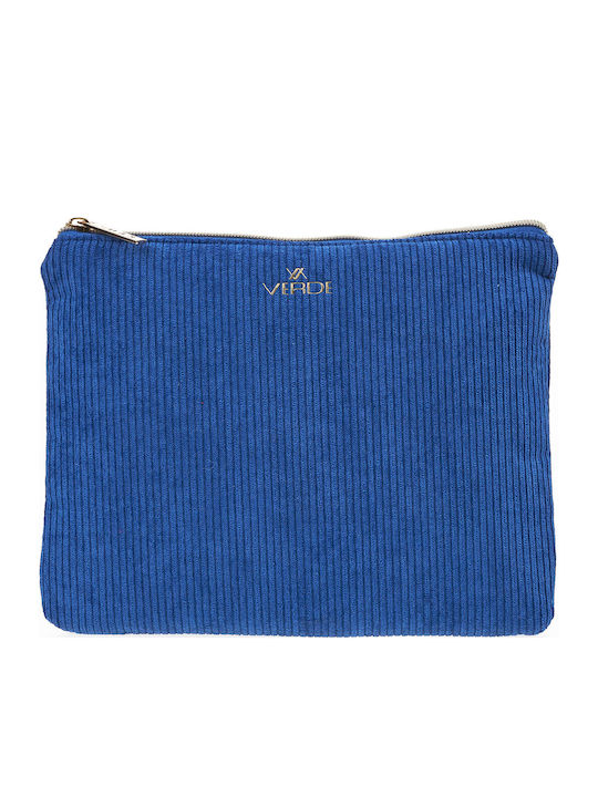Verde Damen Necessaire in Blau Farbe