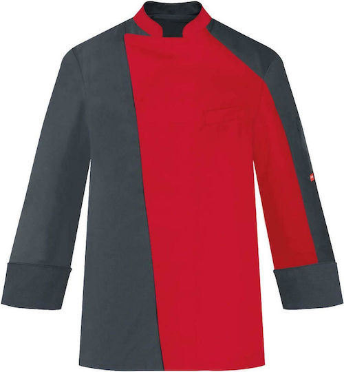 Toma Youniform Coat Chef Gray with Long Sleeve