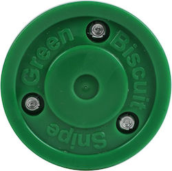 Green Biscuit Hockey Pucks Green