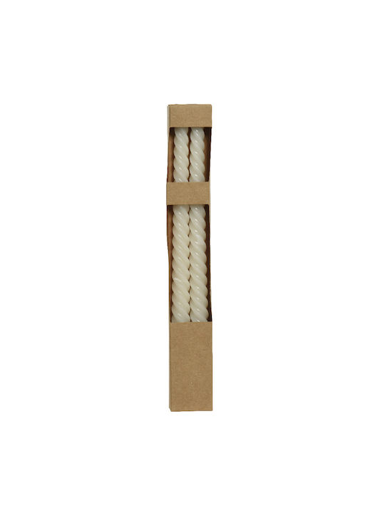 Kaemingk Decorative Candle Taper Beige 1pcs