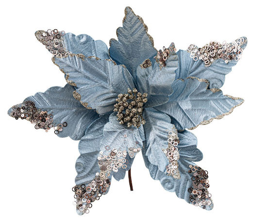 Lianos Weihnachtsdekoration Blume Länge 33cm.