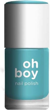 OhBoy Glossy Nail Polish Light Turquoise Green