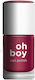 OhBoy Glossy Βερνίκι Νυχιών Σκούρο Ροζ Κοραλί