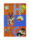 Sprintzio Kinder Teppich Orange 133x200cm