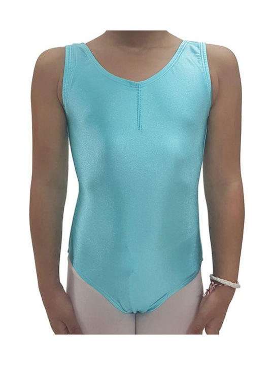 Godance Kids Dance Bodysuit Light Blue