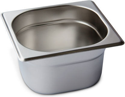 GTSA Σκεύος Gastronorm Ανοξείδωτο GN1/6 με Βάθος 65mm