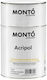 Monto Impregnation Varnish Polyurethane 2-Component Solvent Based Colorless Satin 750ml 50gr