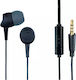 HAMA Kooky În ureche Handsfree cu Mufă 3.5mm Black