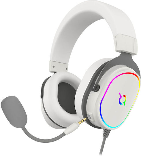 Aqirys Altair Надушници Геймърски слушалки с връзка USB Бял