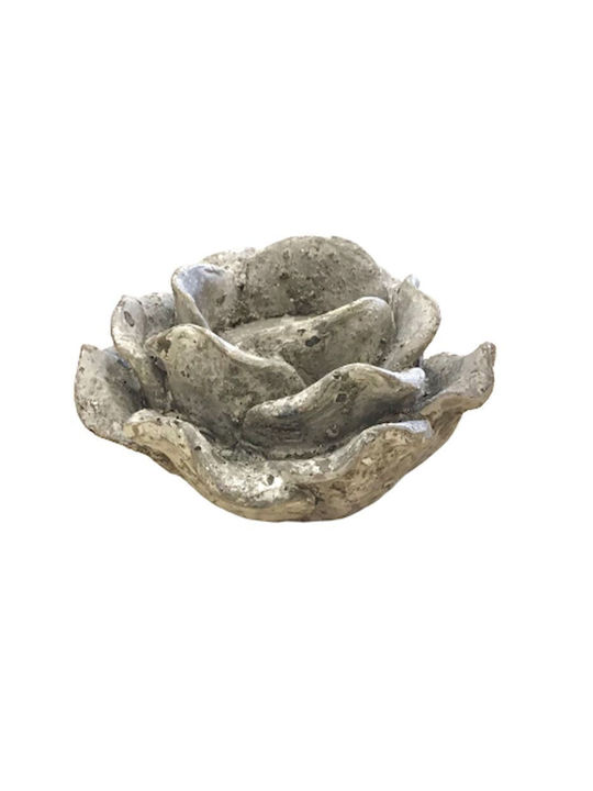 La Belle Maison Kerzenhalter für Teelichter Stein in Grau Farbe 12x12x7,5cm D694