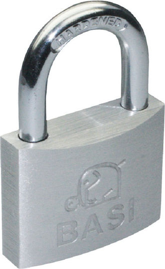 Basi Rvs 610 Vorhängeschloss Messing mit Schlüssel 70mm