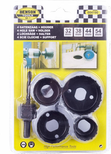 Benson Hole Saw Kit for Wood and Plastic