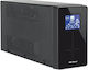 Serioux SRXU-LCD1200LI UPS Line-Interactive 1200VA 720W With 4 Schuko Outlets
