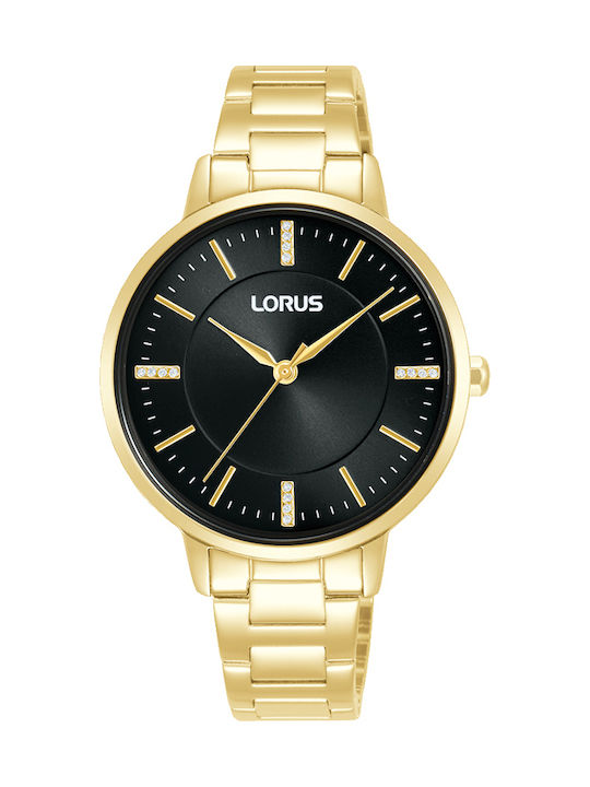 Lorus Classic Uhr Batterie mit Gold Metallarmband